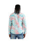 Men's EcoLiva Light Blue & Baby Pink Faded Roses Shirt