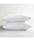 2 Pack Soft White Duck Feather & Down Bed Pillow - King/Cal King