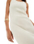 Vero Moda Aware fine knit tank dress in cream