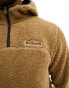 Columbia Rugged Ridge III fleece hoodie in brown