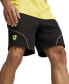 Men's Ferrari Race Regular-Fit Piped 8" Fleece Shorts