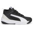 Puma Rebound Future Evo Core Lace Up Mens Black, White Sneakers Casual Shoes 38