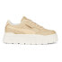 Puma Mayze Stack Soft Platform Womens Beige Sneakers Casual Shoes 39108302