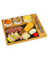 Deluxe Bamboo, Slate Cheese Board, 3 Bowls, Multifunction Knife