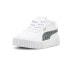 Puma Carina 2.0 Animal Update Leopard Platform Toddler Girls White Sneakers Cas