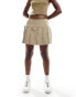 Puma Classics pleated mini skirt in beige