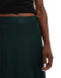 Nobody's Child Milo satin maxi skirt in green