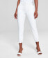 Women's Cropped Elastic-Back Sloane Ankle Pants