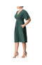 Plus Size Gia A-Line Midi Dress with Pockets