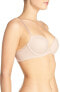 Ongossamer 238068 Womens Underwire Seamless Push Up Bra Champagne Size 34DD