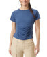 Women's Ruched Raglan-Sleeve Fashion Tee