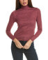 Madewell Second Skin Mock Neck Top Women's Red Xl