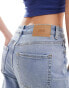 JJXX Lisbon mom jeans in light blue wash