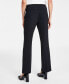 Petite Mid Rise L-Pocket Straight-Leg Pants