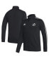 Men's Black Tampa Bay Lightning Raglan Full-Zip Track Jacket