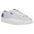 Puma Love Nyc Striped Lace Up Womens White Sneakers Casual Shoes 374404-01