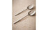 Set of steel salad cutlery (set of 2)