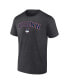 Men's Heather Charcoal UConn Huskies Campus T-shirt