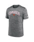 Men's Gray Washington Commanders Velocity Athletic Stack Performance T-shirt