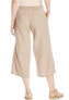 Democracy Womens Gauze Beige Gaucho Mid Rise Cotton Cropped Pants Size 10