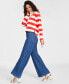 Women's High Rise Wide-Leg Jeans, Regular and Short, Created for Macy's