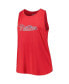 Women's Red Philadelphia Phillies Plus Size Tank Top