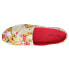 TOMS Alpargata Floral Slip On Womens Multi, White Flats Casual 10017809T