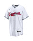 Men's Josh Naylor White Cleveland Guardians Home Replica Jersey