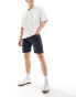 Jack & Jones 5 pocket shorts in navy