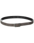 Ted Baker Chand Centre Bar Leather Belt Men's Grey 36