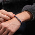 Men´s Ryder Blue Leather Bracelet PEAGB0036203