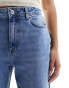 New Look straight leg jean in mid blue wash