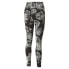 Puma Ess+ Frozen Flower High Waisted Leggings Womens Black Athletic Casual 67400