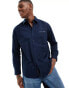 Tommy Jeans relaxed classic shirt in navy