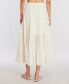 Women's Shirred Maxi Skirt