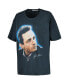 Women's Charcoal Johnny Cash Portrait Merch T-Shirt