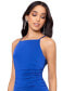 Women's Ruched Spaghetti-Strap Dress