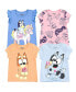 Toddler| Child Girls 4 Pack T-Shirts