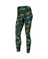 Women's Green Green Bay Packers Breakthrough Allover Print Leggings