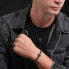 Fashion black bracelet for men Vertex PEAGB0000907