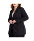 Plus Size Nipped Waist Blazer