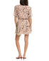 Joie Laura Silk Mini Dress Women's Beige L