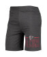 Men's Charcoal, Red Atlanta Falcons Meter T-shirt and Shorts Sleep Set