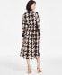 Women's Printed A-Line Shirtdress