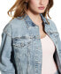 Women's Clara Printed-Back Denim Jacket