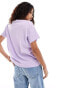 Lee Jeans pocket logo tee in lilac