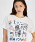 Juniors' New York Graphic-Print Tee