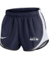 Women's Navy Seattle Seahawks Performance Tempo Shorts