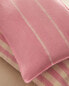 Horizontal striped cotton cushion cover x tensira