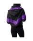 Women's Black Minnesota Vikings Puffer Full-Zip Hoodie Jacket